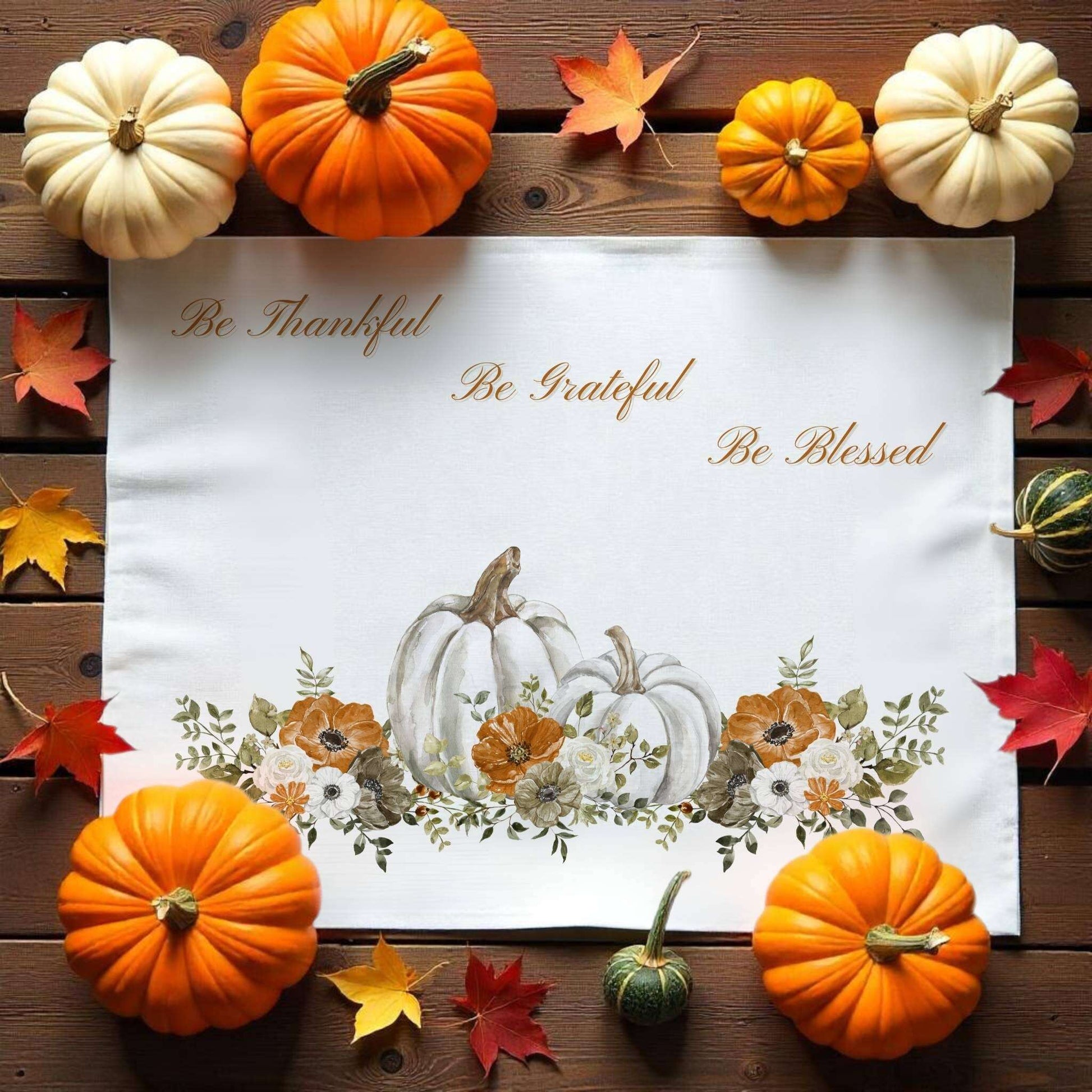 Thanksgiving Harvest Placemat, 2pc - ZumBuys