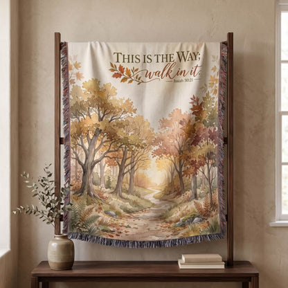 This is the Way Woven Blanket - ZumBuys