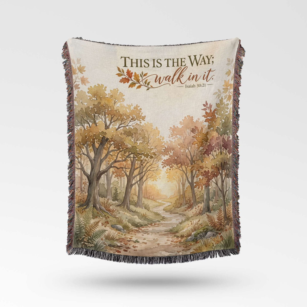 This is the Way Woven Blanket - ZumBuys