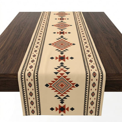 Tierra Nova Table Runner – Southwestern Boho Dining Decor - ZumBuys