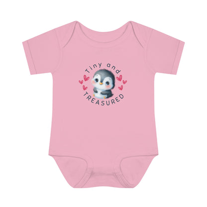 Tiny Treasures Infant Fine Jersey Bodysuit - ZumBuys