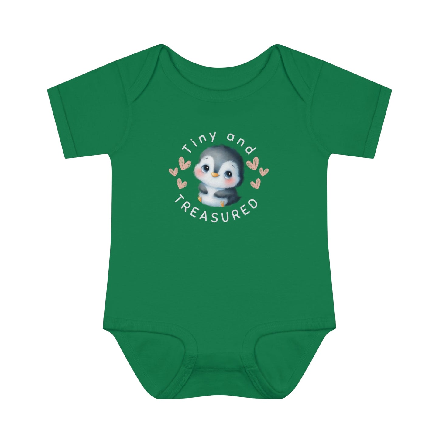 Tiny Treasures Infant Fine Jersey Bodysuit - ZumBuys