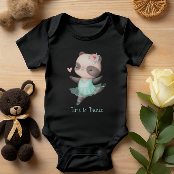 Tutu Panda Infant Fine Jersey Bodysuit - ZumBuys