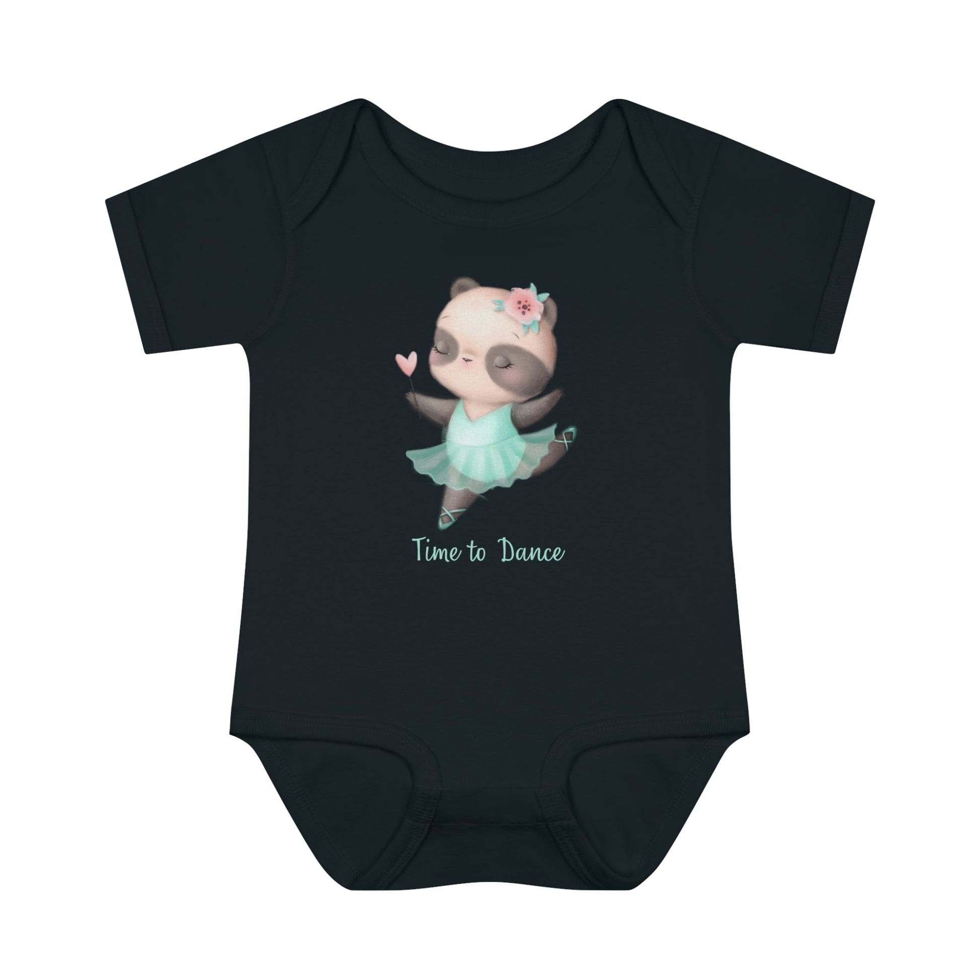 Tutu Panda Infant Fine Jersey Bodysuit - ZumBuys