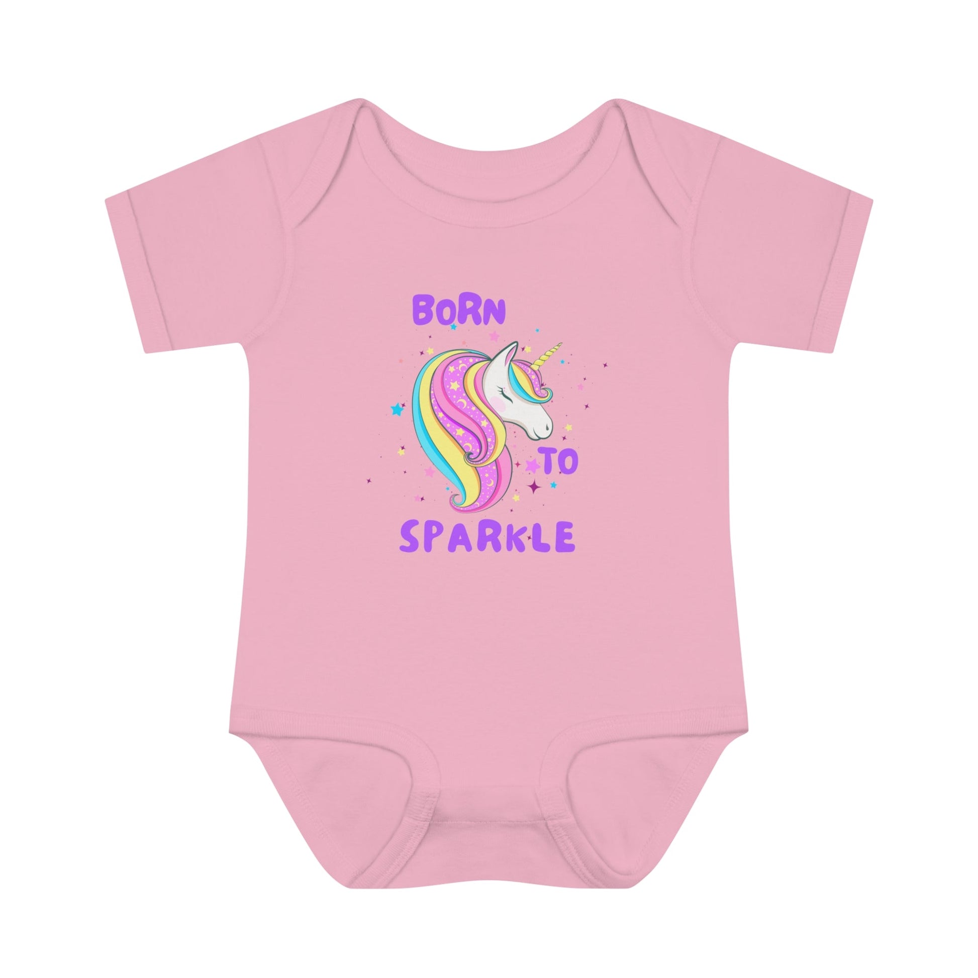 Unicorn Diva Infant Fine Jersey Bodysuit - ZumBuys