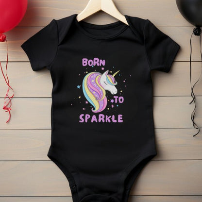 Unicorn Diva Infant Fine Jersey Bodysuit - ZumBuys