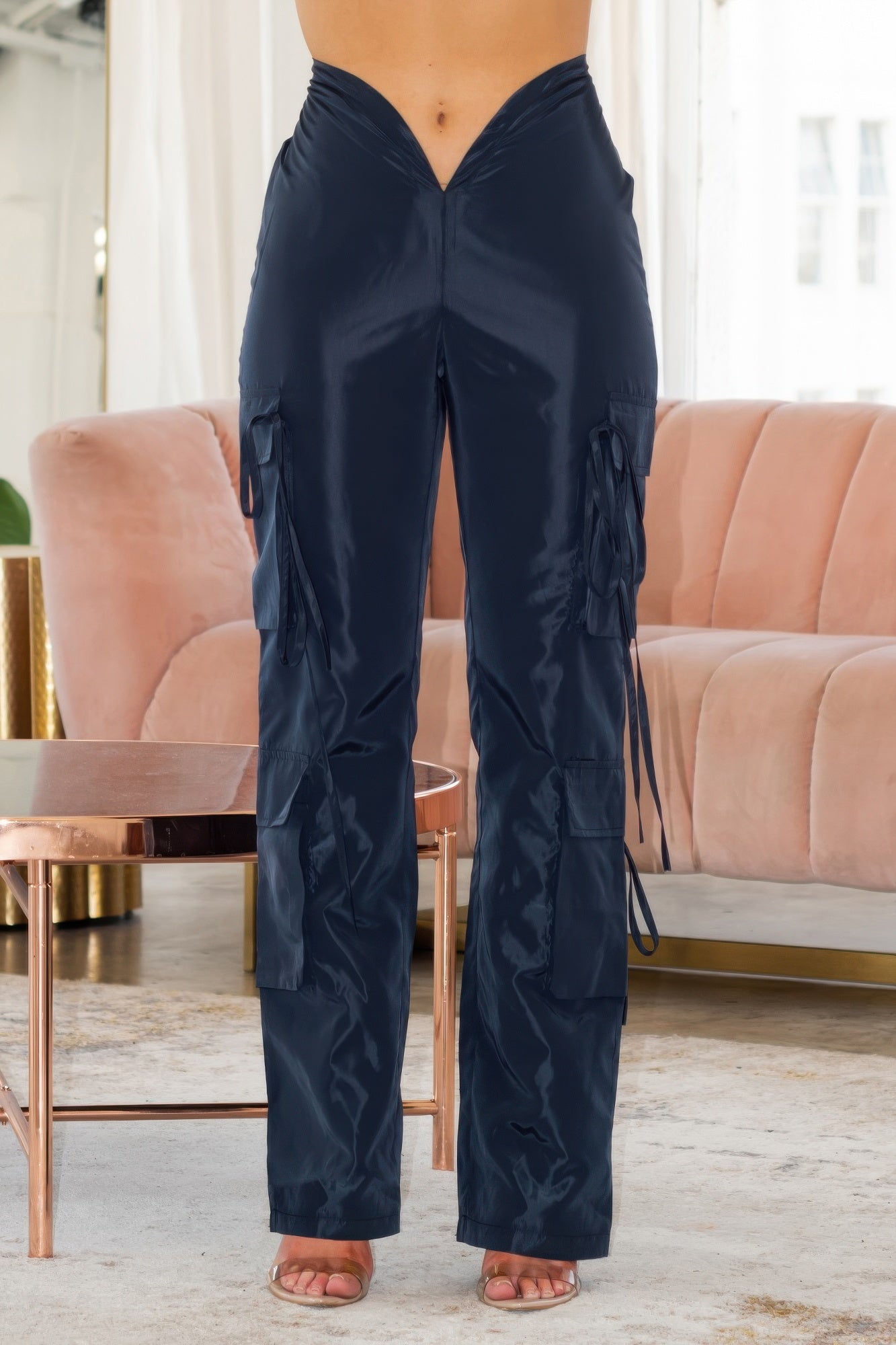 V Cut Cargo Pants - ZumBuys