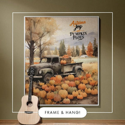 Vintage Pumpkin Express Woven Blankets - ZumBuys