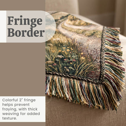 Walk By Faith Woven Blanket - ZumBuys