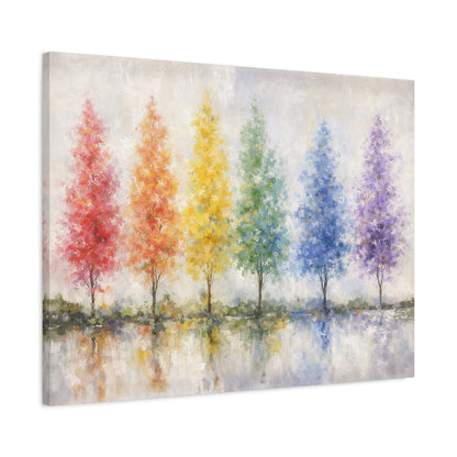 Whispers of the Rainbow Matte Canvas, Stretched, 1.25" - ZumBuys