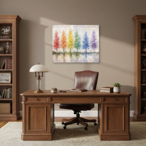 Whispers of the Rainbow Matte Canvas, Stretched, 1.25" - ZumBuys