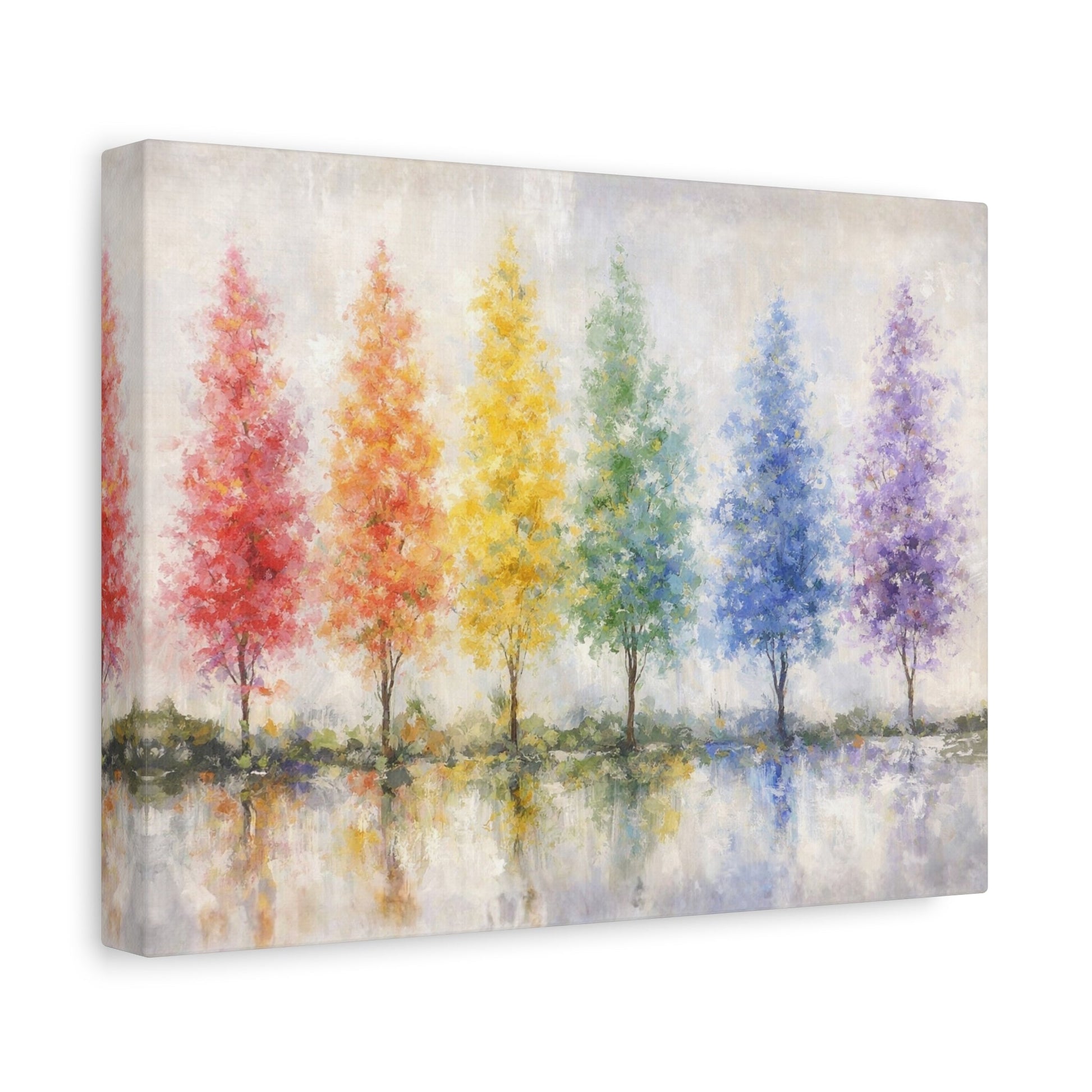 Whispers of the Rainbow Matte Canvas, Stretched, 1.25" - ZumBuys