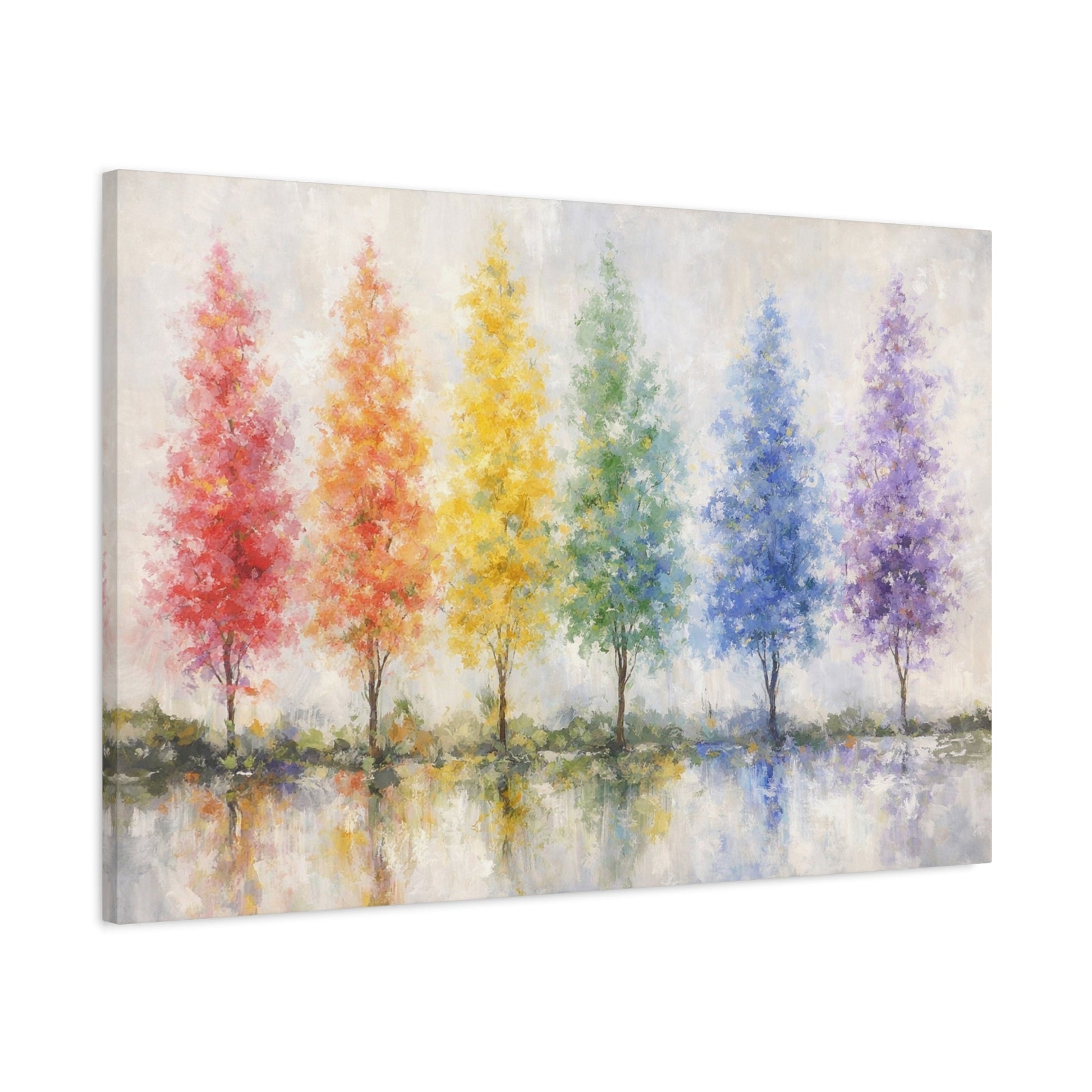 Whispers of the Rainbow Matte Canvas, Stretched, 1.25" - ZumBuys