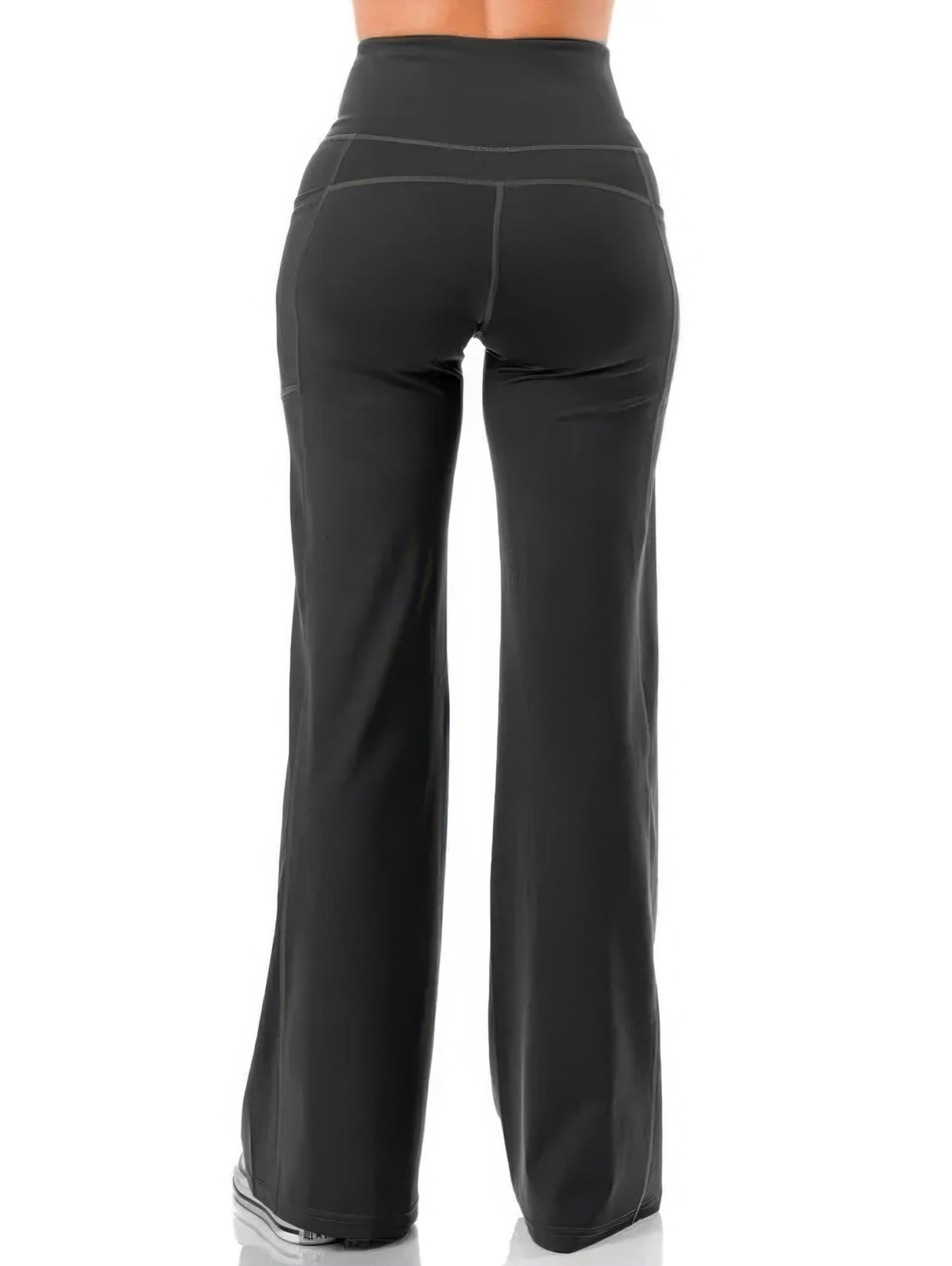 Wide Leg Flare Yoga Pants - ZumBuys