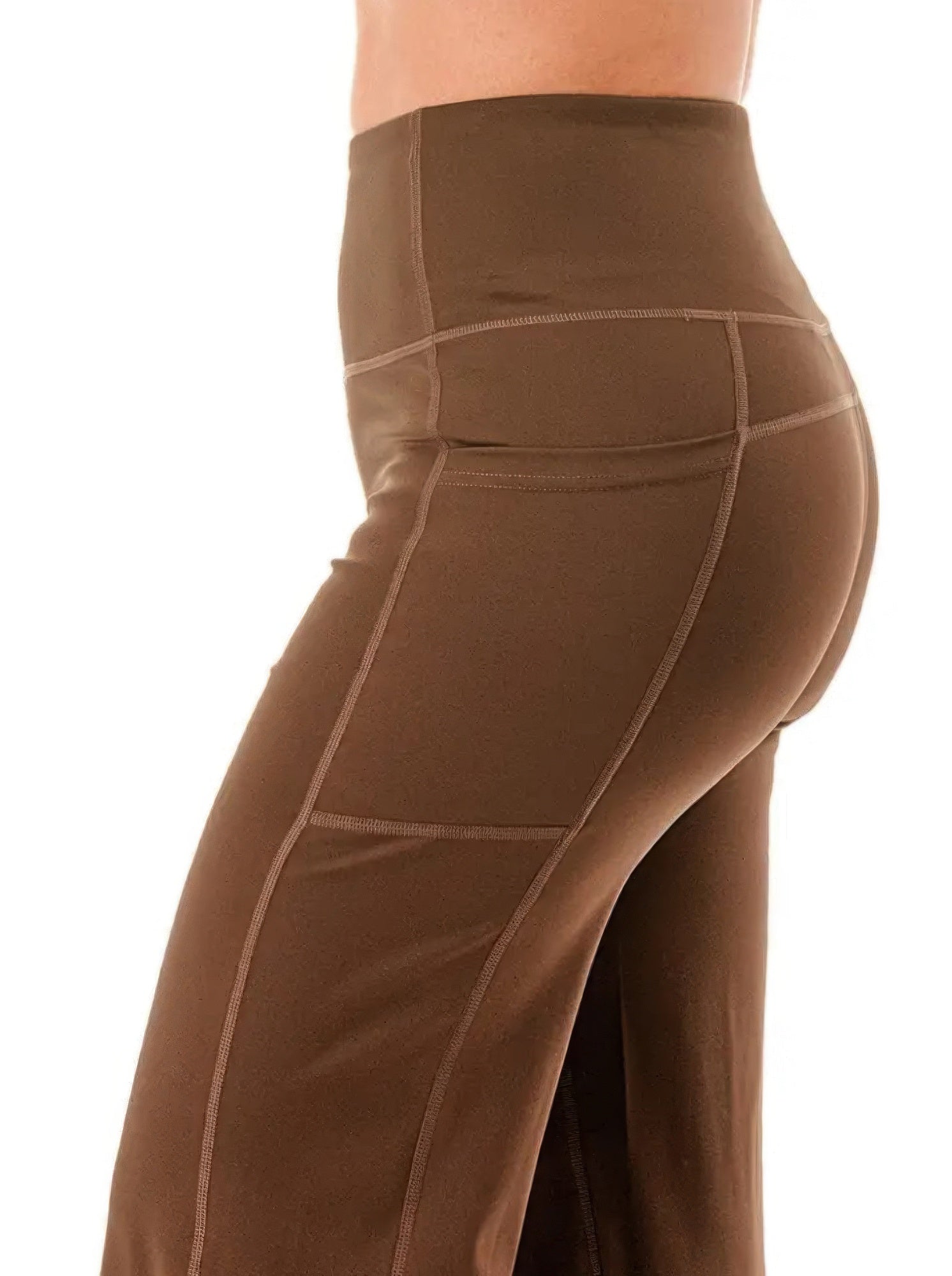 Wide Leg Flare Yoga Pants - ZumBuys