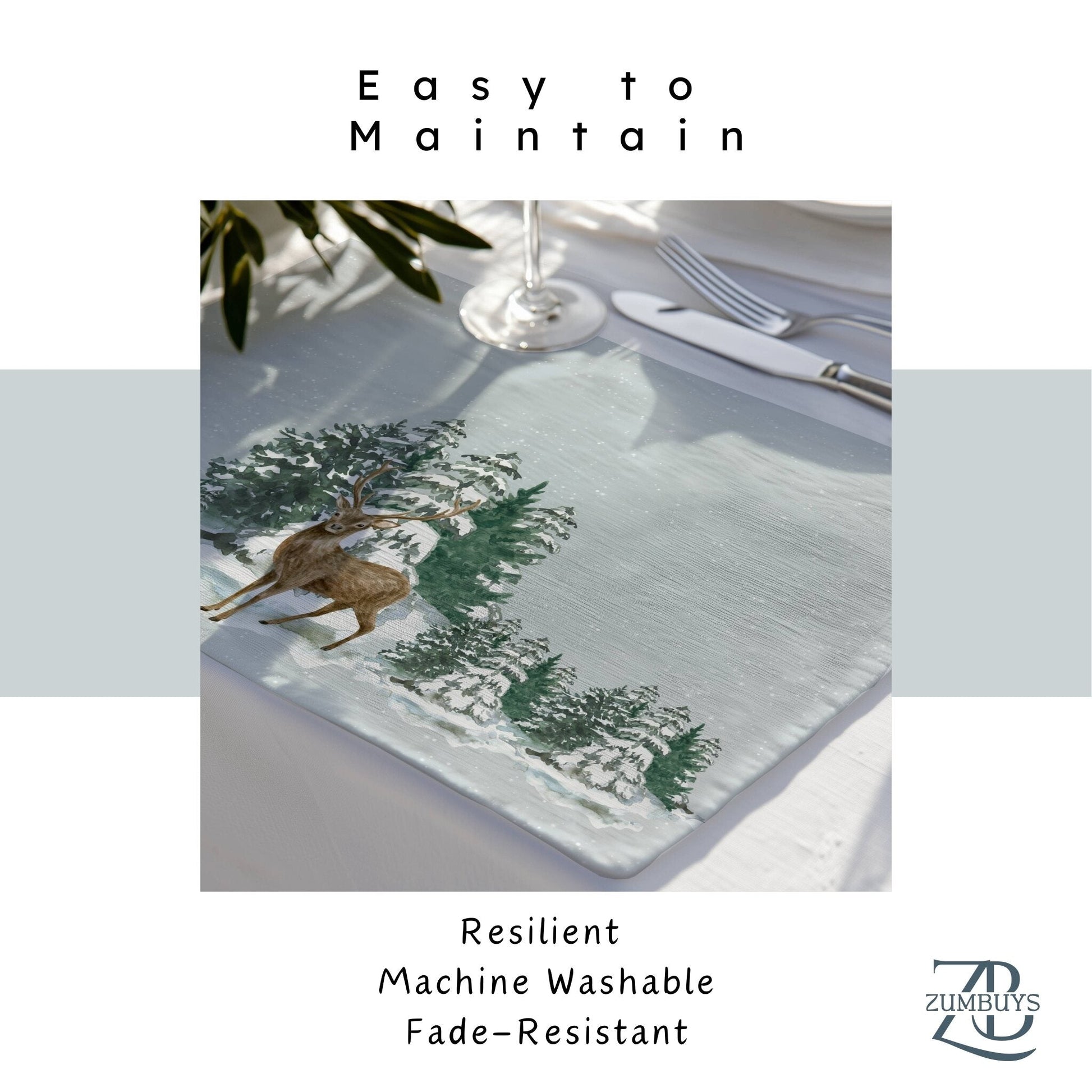Wilderness Wanderlust Placemat, 2pc - ZumBuys
