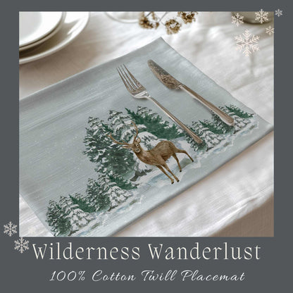 Wilderness Wanderlust Placemat, 2pc - ZumBuys