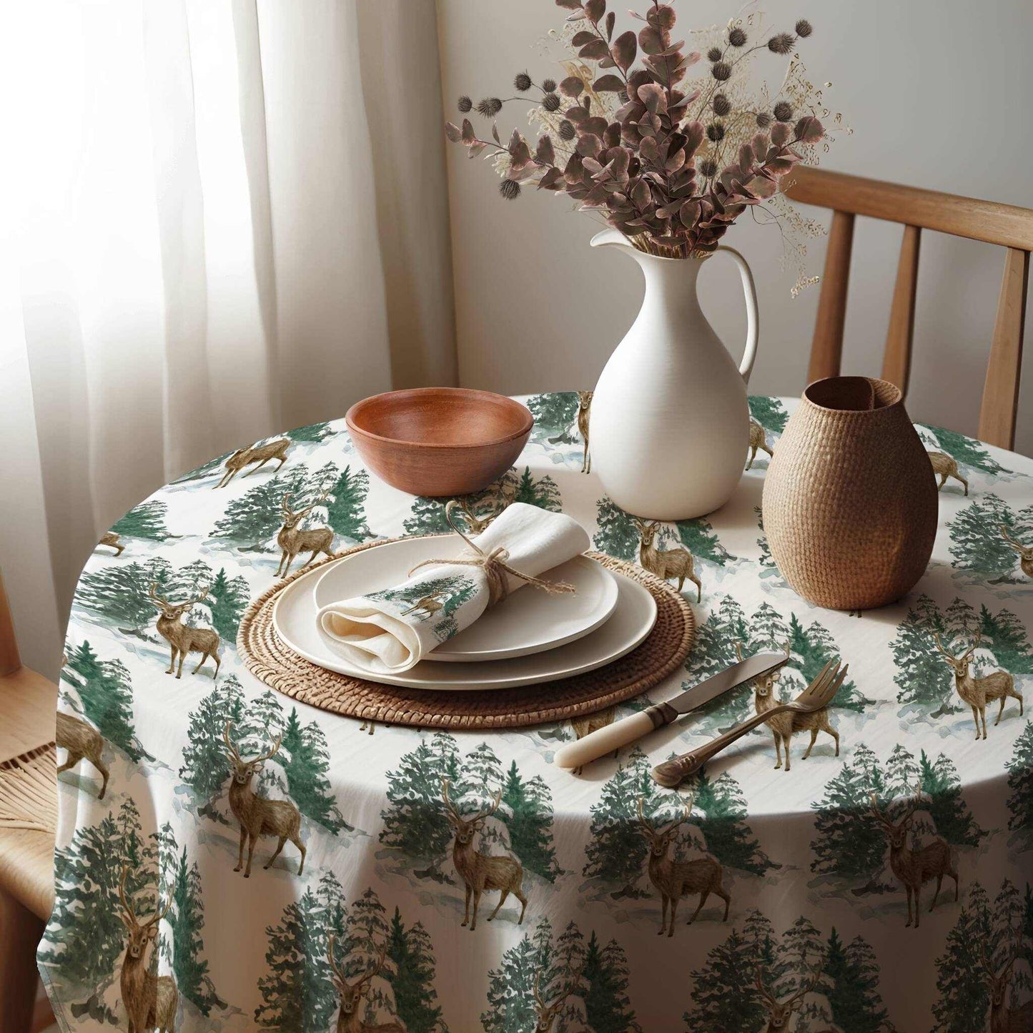 Wilderness Wanderlust Tablecloth - ZumBuys