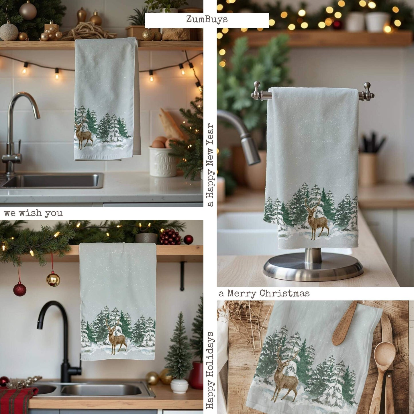 Wilderness Wanderlust Tea Towels (cotton, poly) - ZumBuys