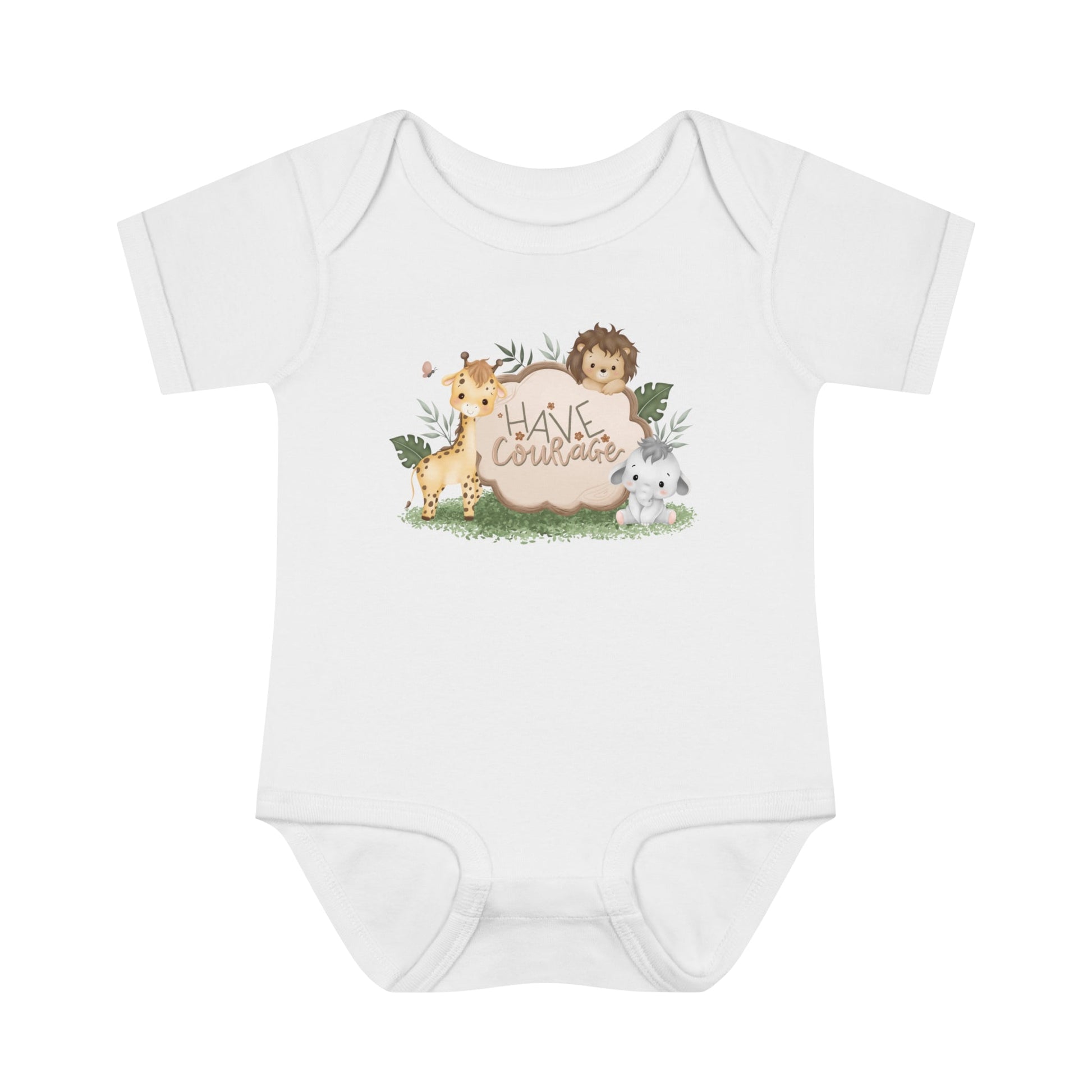 Wildlife Bravado Infant Baby Rib Bodysuit - ZumBuys