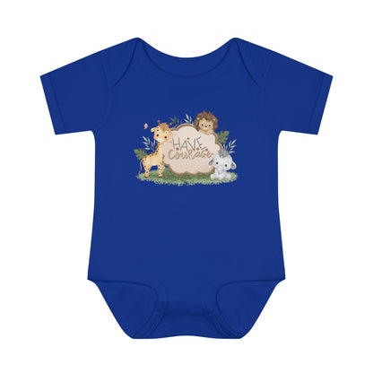 Wildlife Bravado Infant Baby Rib Bodysuit - ZumBuys