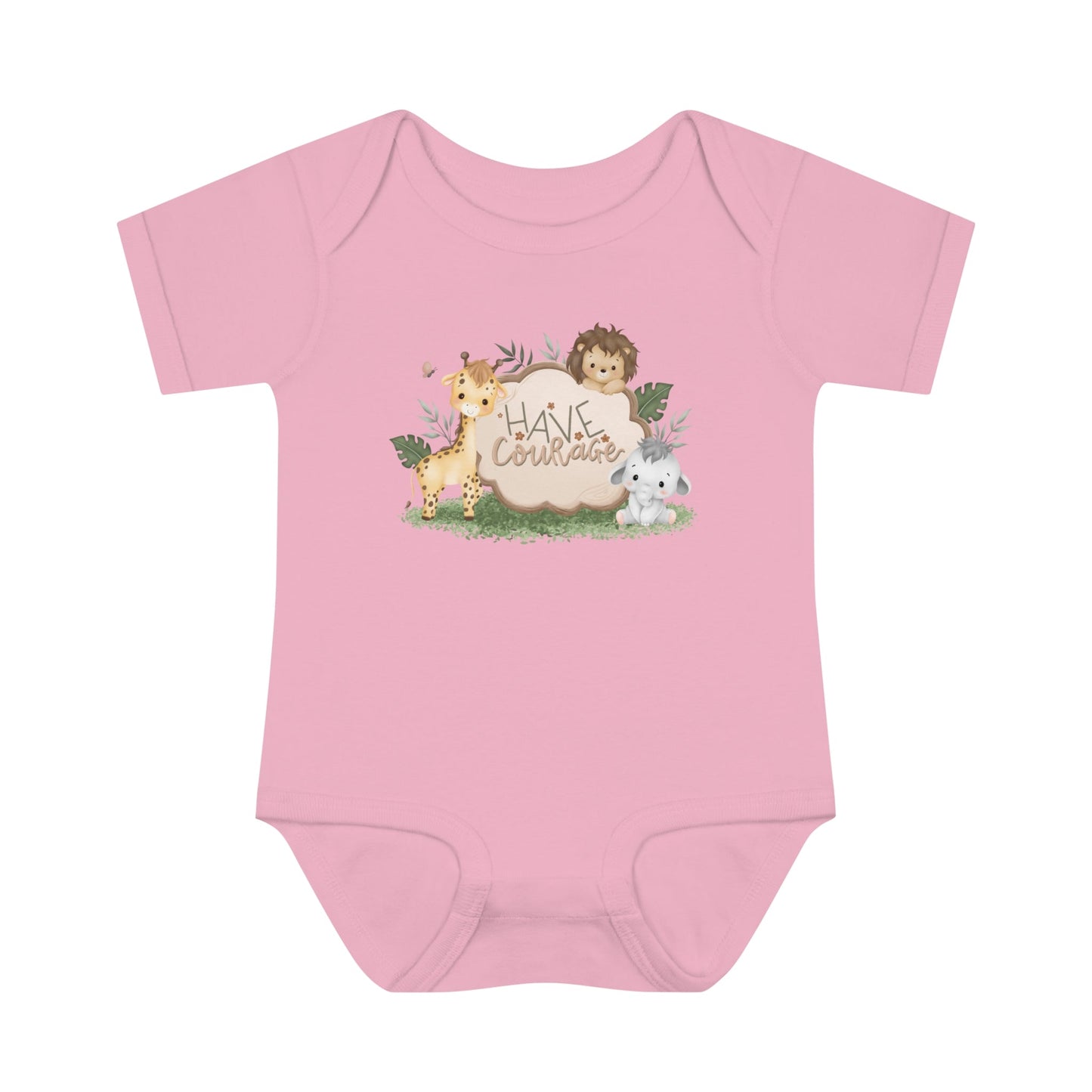 Wildlife Bravado Infant Baby Rib Bodysuit - ZumBuys