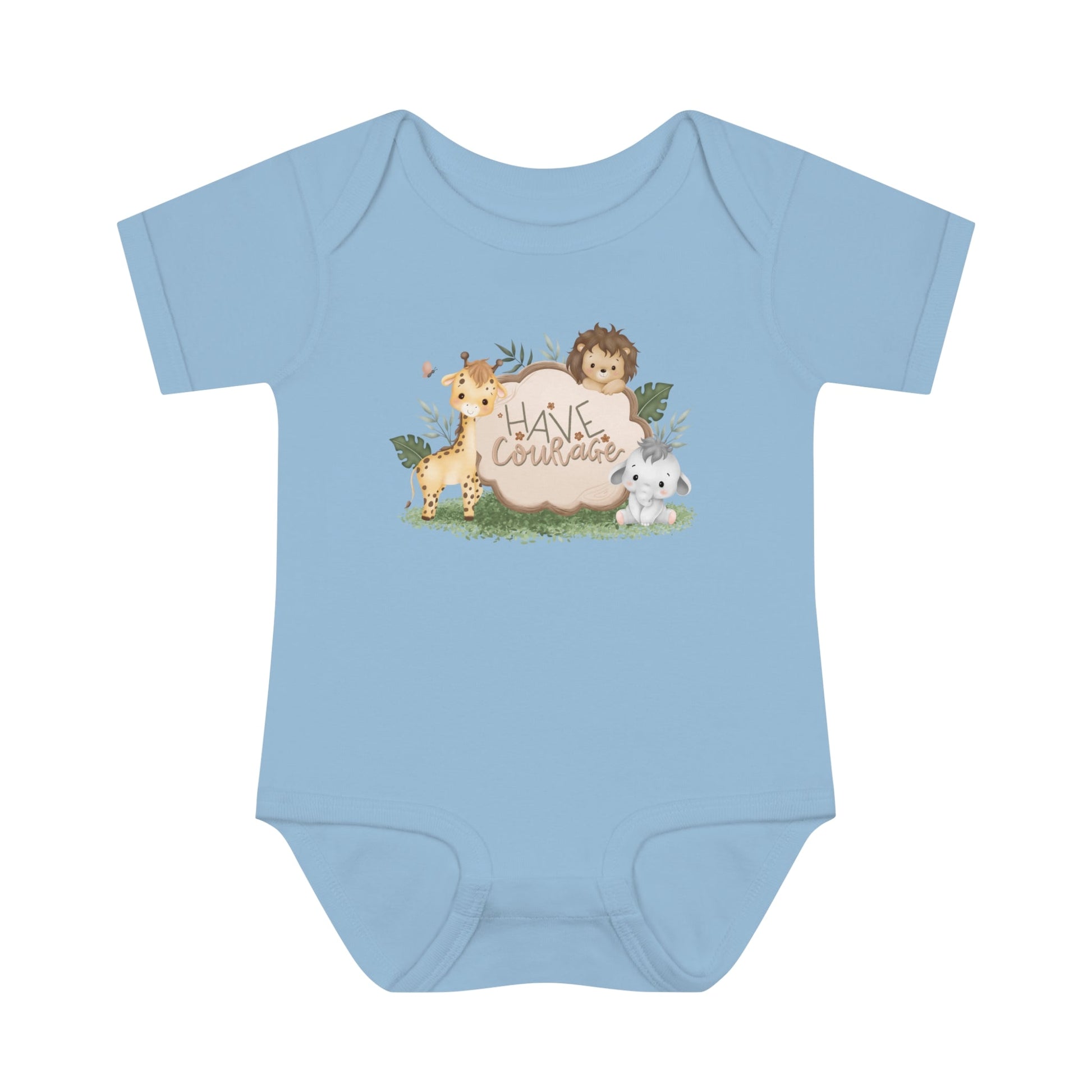 Wildlife Bravado Infant Baby Rib Bodysuit - ZumBuys