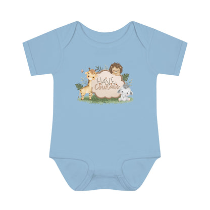 Wildlife Bravado Infant Baby Rib Bodysuit - ZumBuys