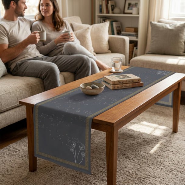 Wind Whisper Dandelion Table Runner - ZumBuys