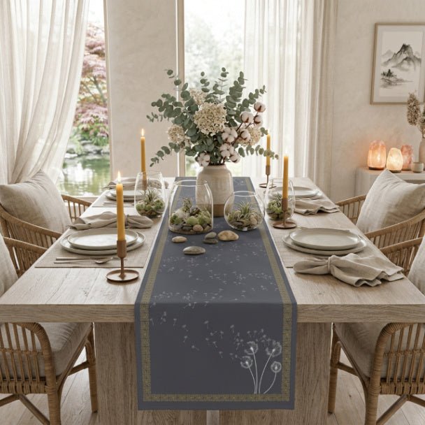 Wind Whisper Dandelion Table Runner - ZumBuys