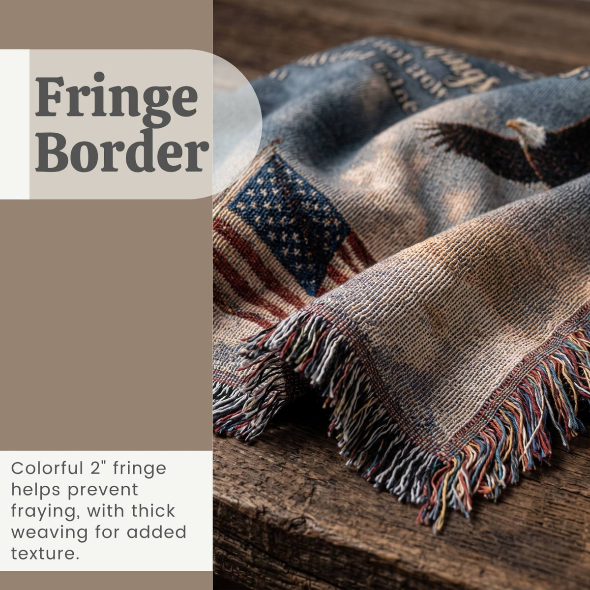 Wings of Hope Woven Blanket - ZumBuys