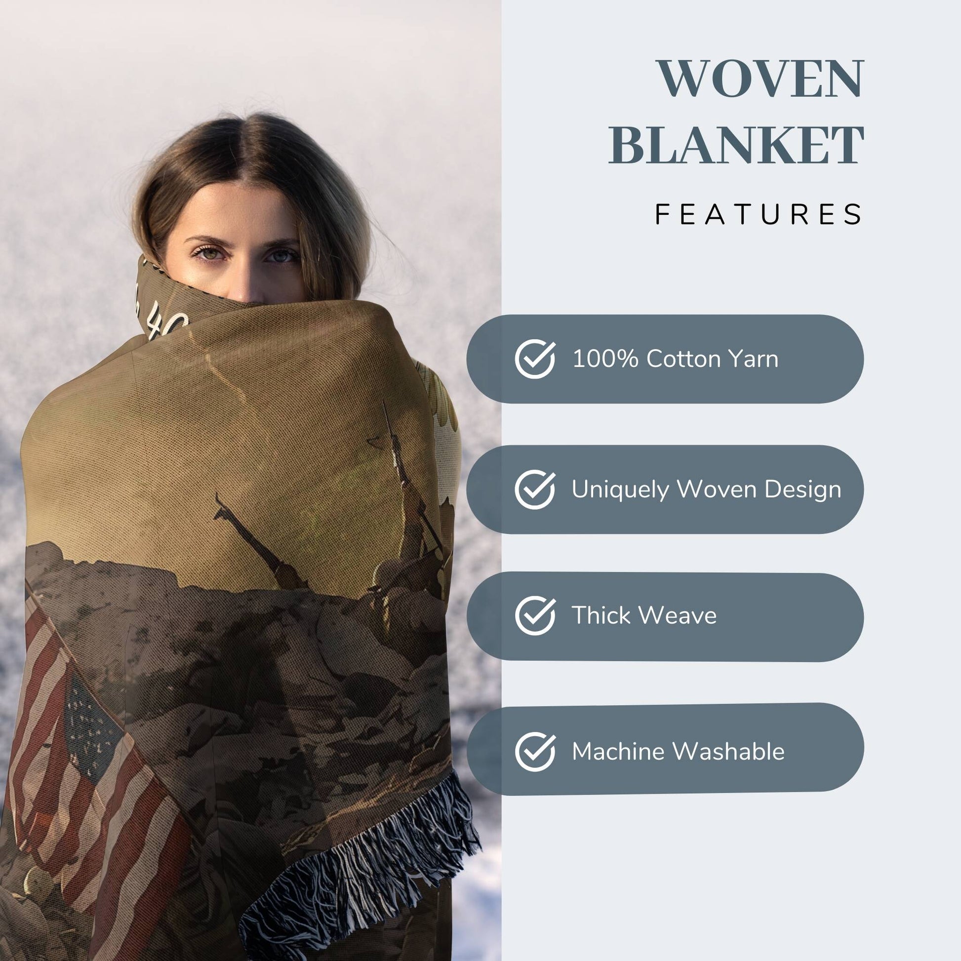 Wings of Hope Woven Blankets - ZumBuys