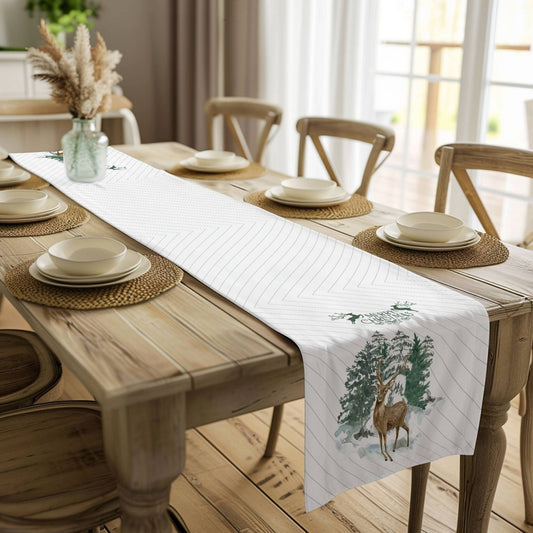 Winter Wishes Table Runner (Cotton, Poly) - ZumBuys