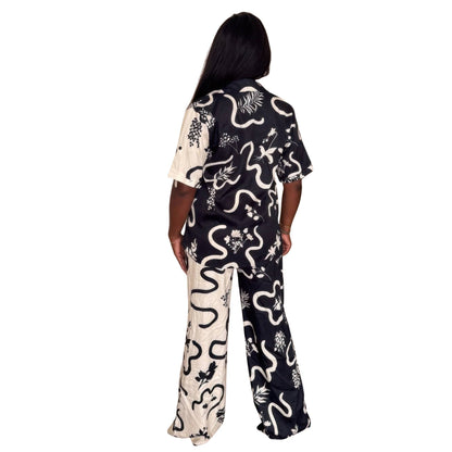 Woman's Resort Wear Pant Set - ZumBuys