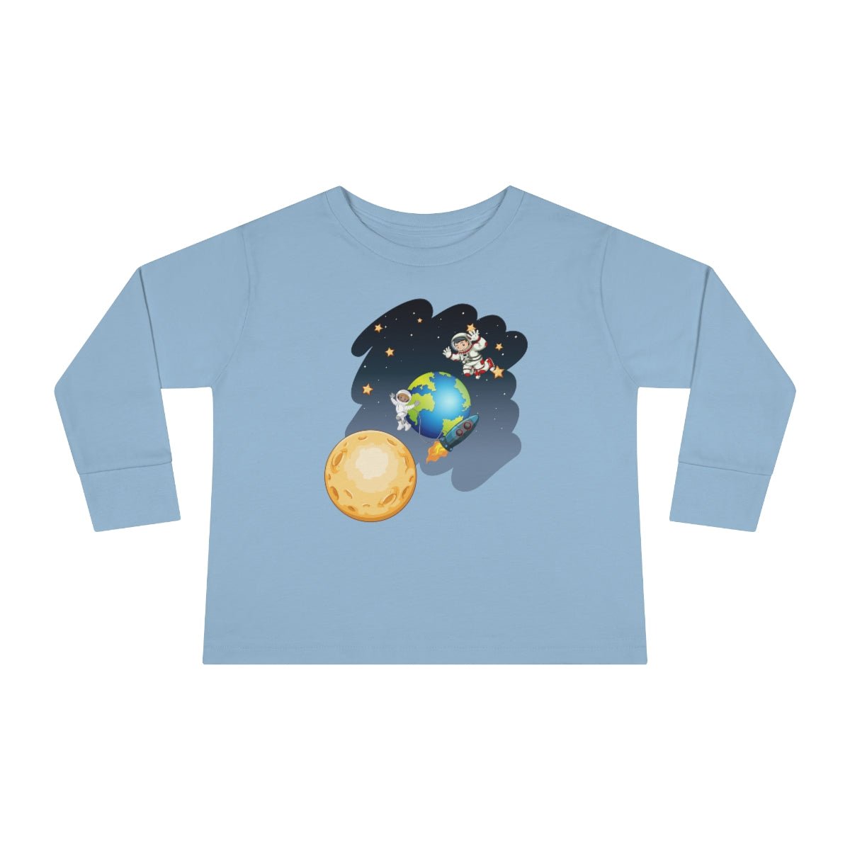 Astronauts Toddler Long Sleeve Tee - ZumBuys