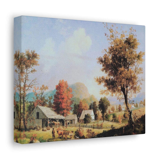 Autumn on the Farm Premium Canvas Gallery Wraps - ZumBuys