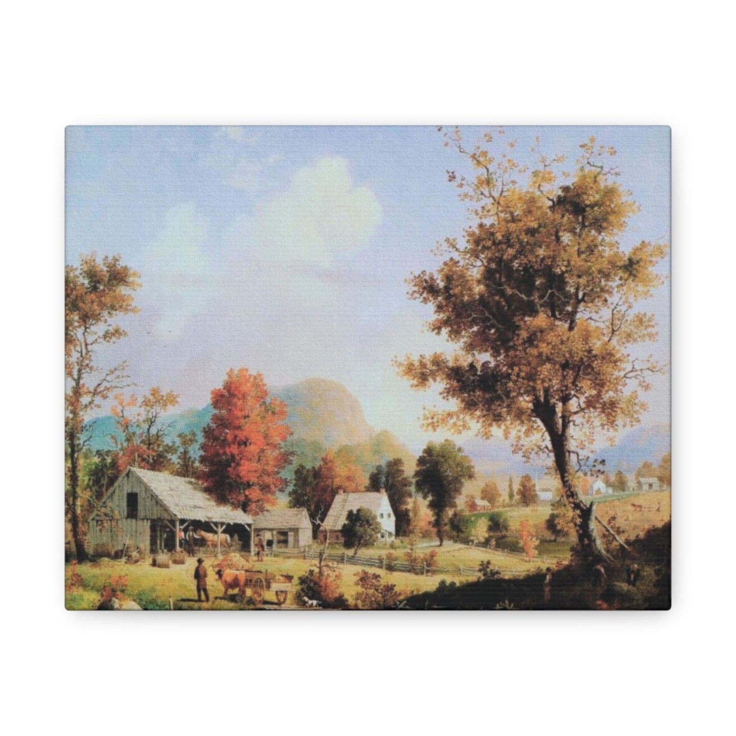 Autumn on the Farm Premium Canvas Gallery Wraps - ZumBuys