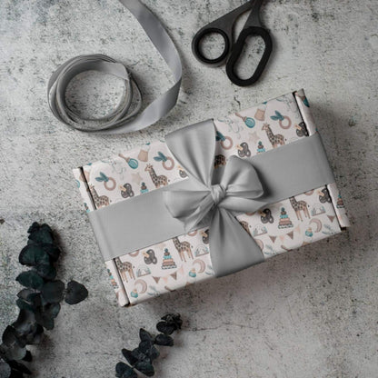 Baby Baubles Wrapping Paper - ZumBuys
