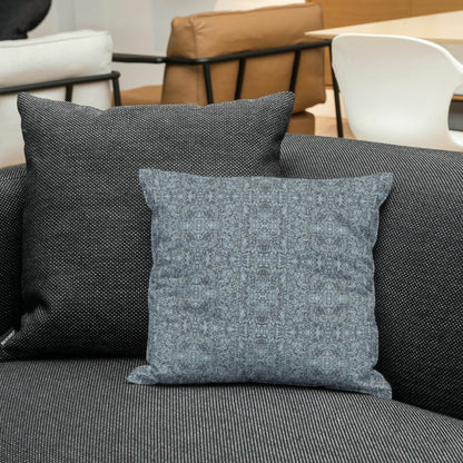 Baroque Pearl Grey Square Pillow - ZumBuys