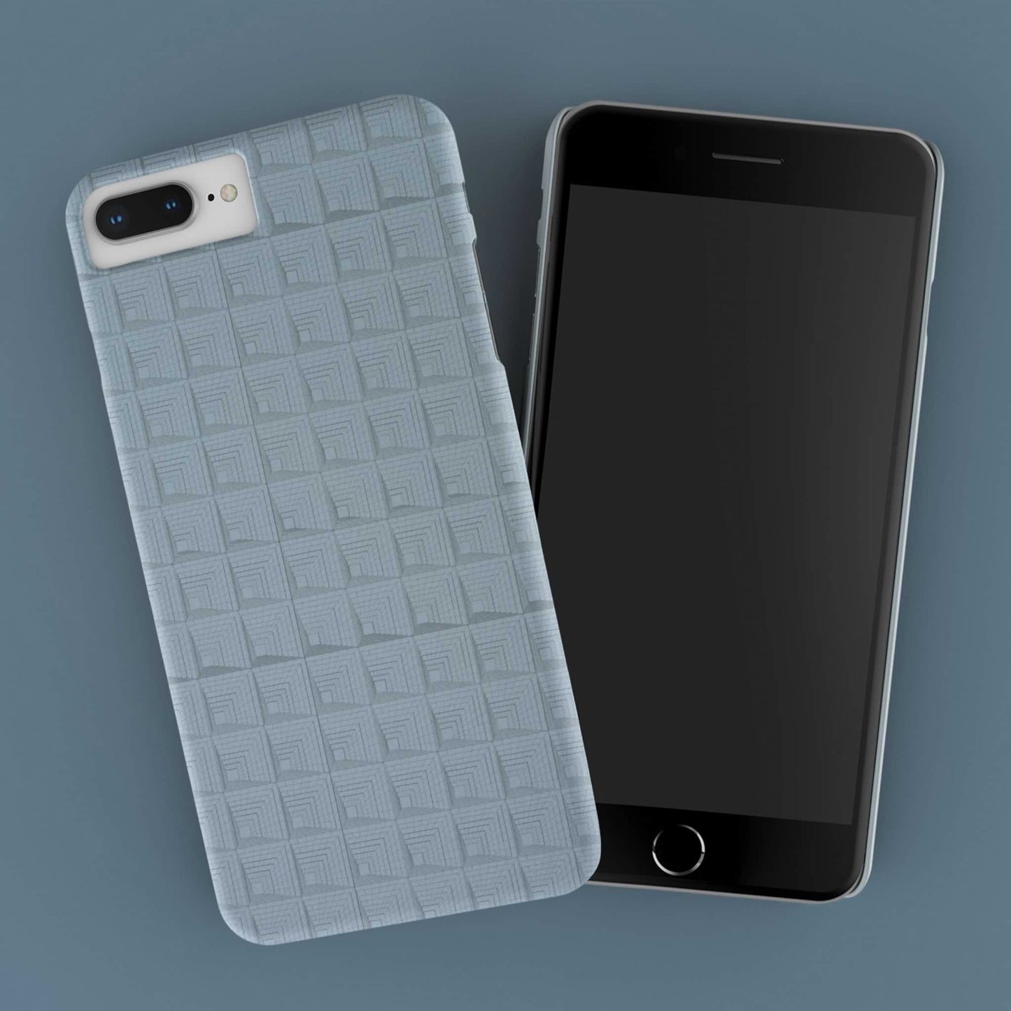 Blue Square Echo Tough Phone Cases, Case-Mate - ZumBuys