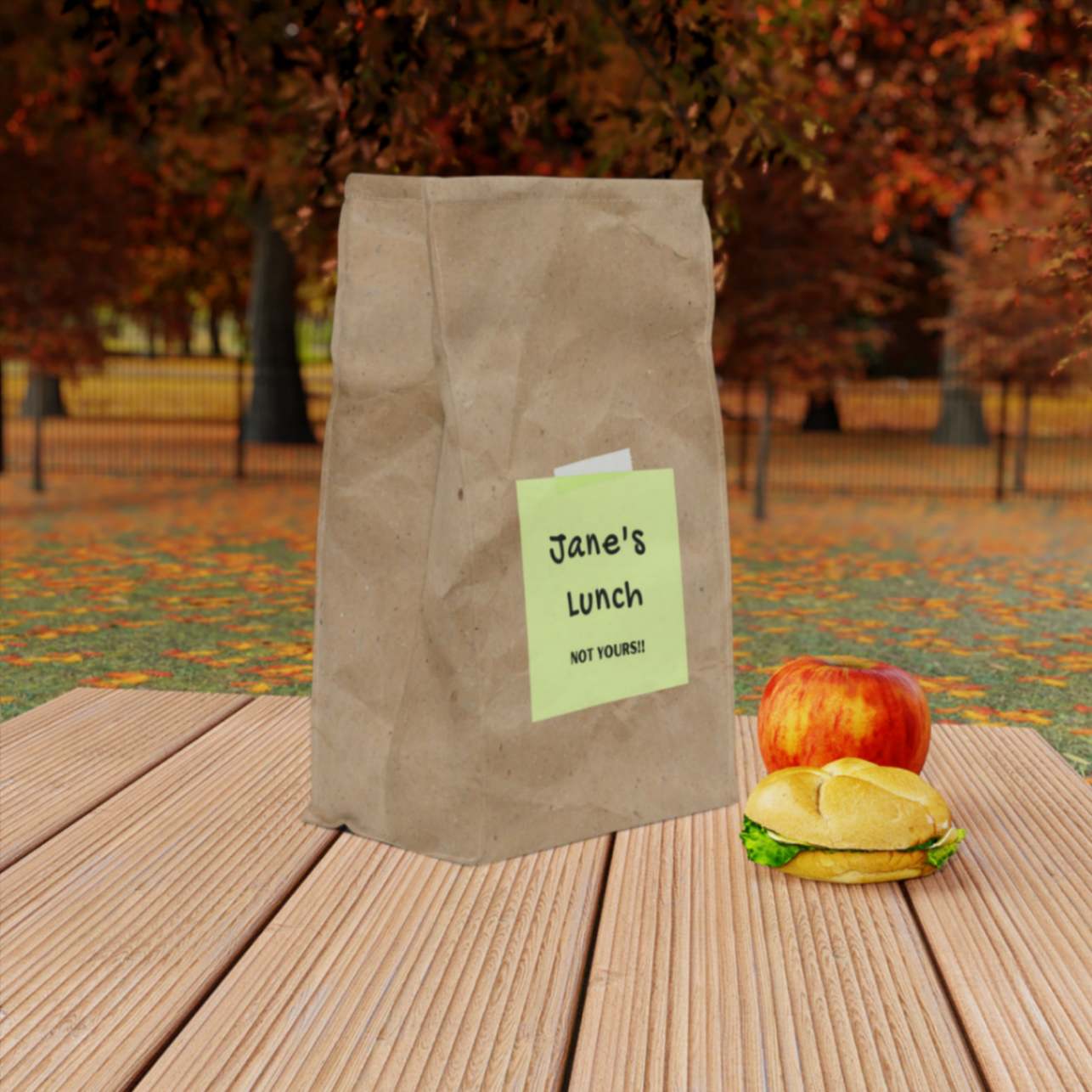 Brownbagger Personalized Lunch Bag - ZumBuys