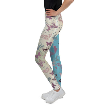 Butterfly Bumble Youth Leggings - ZumBuys