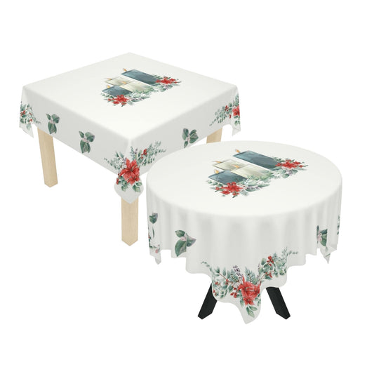 Christmas Candles Tablecloth - ZumBuys