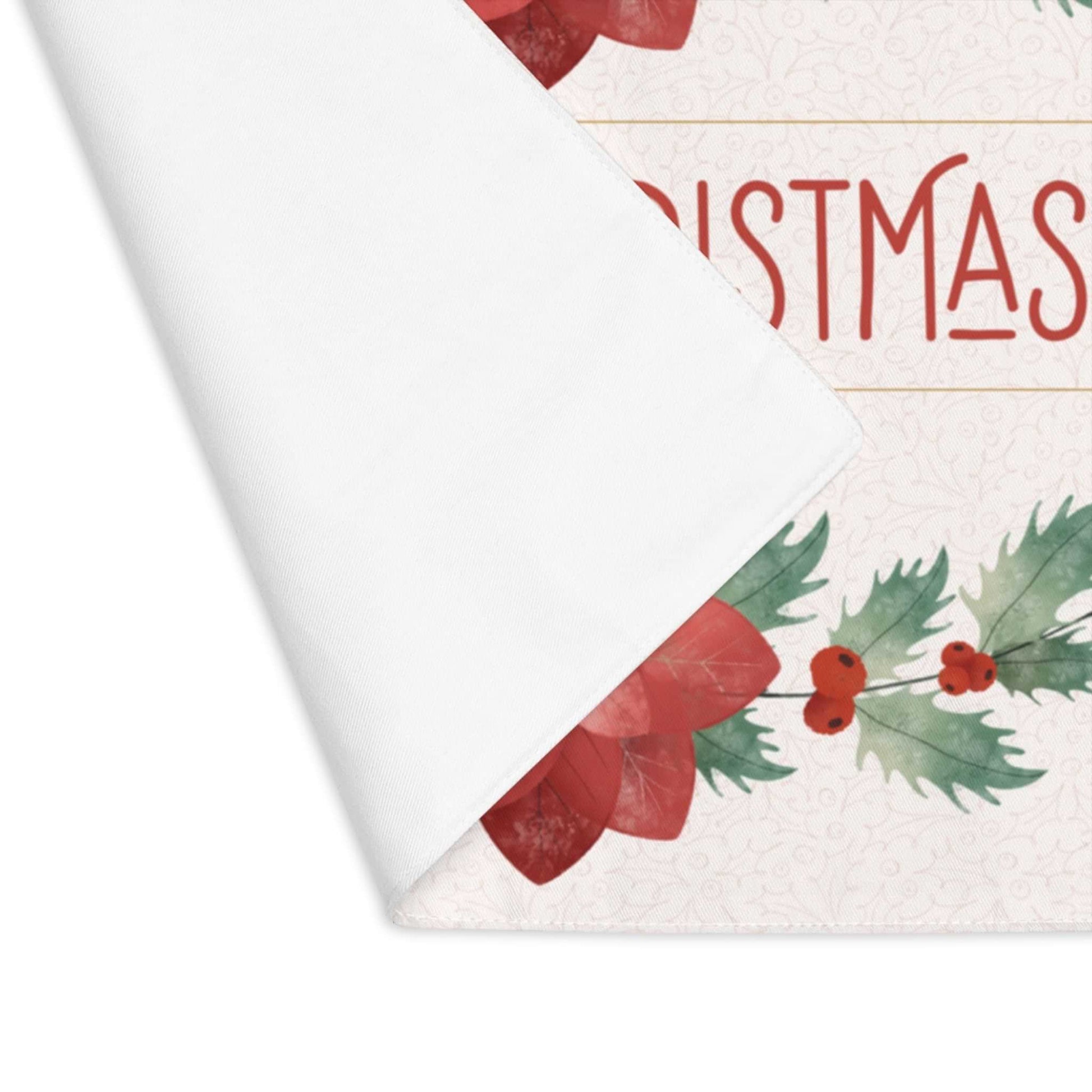 Christmas Poinsettia Placemat - ZumBuys