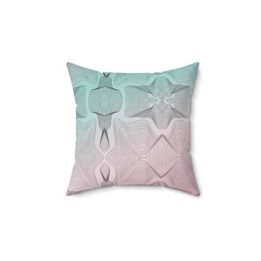 Cosmic Lines Spun Polyester Square Pillow - ZumBuys