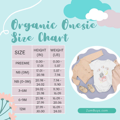 Counting Sheep Onesie® Organic Baby Bodysuit - ZumBuys