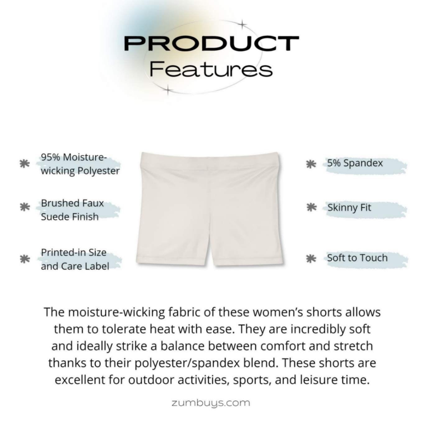 Decomesh Women's Shorts - ZumBuys