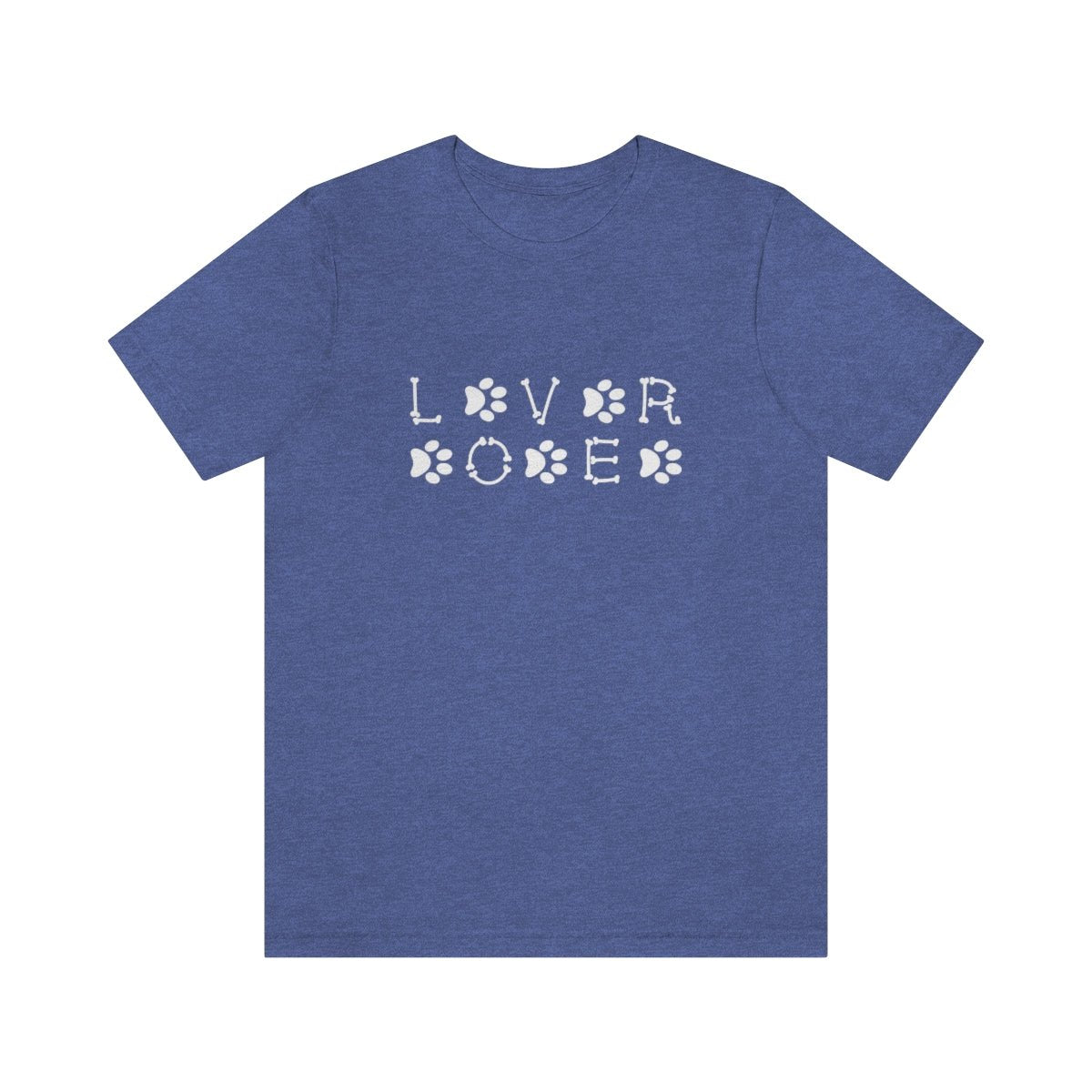 Dog Lover Men's Royal Blue Jersey Short Sleeve Tee - ZumBuys