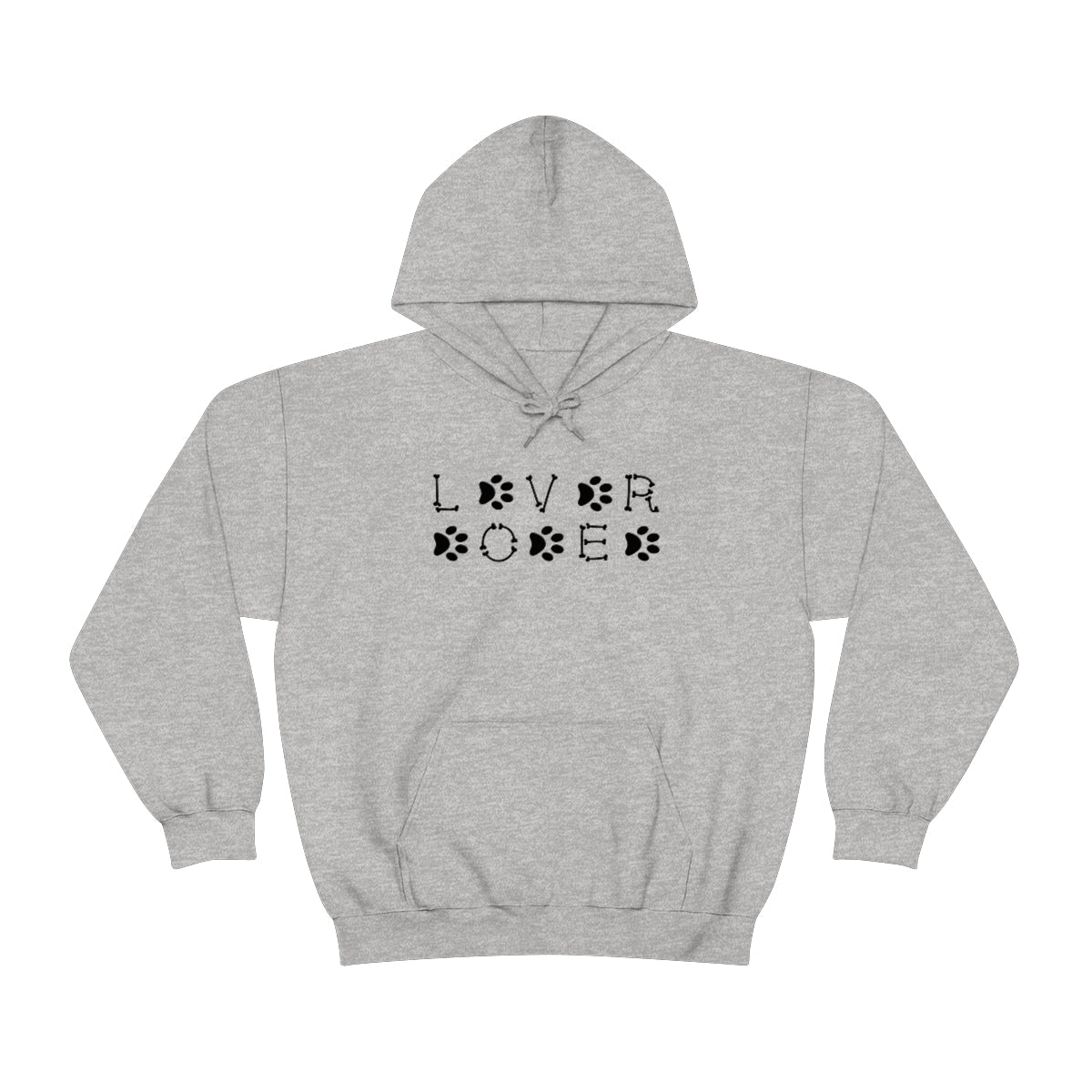 Dog Lover's Men's Heathered Grey Heavy Blend™ Hooded Sweatshirt - ZumBuys