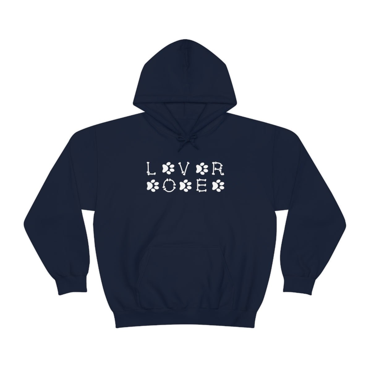 Dog Lover's Men's Navy Heavy Blend™ Hooded Sweatshirt - ZumBuys